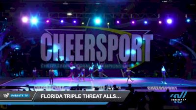 Florida Triple Threat Allstars - Crown Catz [2022 L2 Youth - D2 - Small - B] 2022 CHEERSPORT National Cheerleading Championship