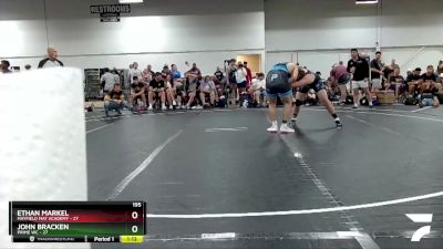 195 lbs Finals (2 Team) - Ethan Markel, Mayfield Mat Academy vs John Bracken, Prime WC