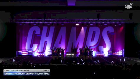 Cheer Athletics - Denver - Youth Pink [2025 L2.2 Youth - PREP Day 1] 2025 CHAMPS Grand Nationals