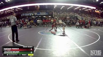 2A 132 lbs Champ. Round 1 - Gaetano Tedesco, Lake Gibson vs Jonathan Bruner, New Smyrna Beach Sr H S