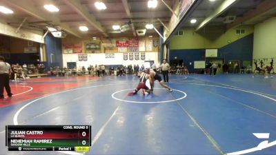 175 lbs Cons. Round 5 - Julian Castro, La Quinta vs Nehemiah Ramirez, Shadow Hills