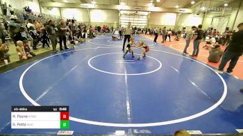 43-46 lbs Consolation - Roman Payne, Hilldale Youth Wrestling Club vs Garrett Potts, Heat
