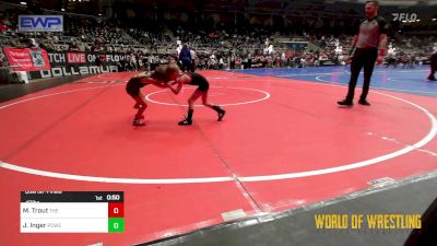 40 lbs Quarterfinal - Maddox Trout, The Best Wrestler vs Jenson Inger, Powerhouse Wrestling