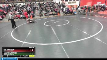 150 lbs Champ. Round 1 - Ty Johnson, Chicago (MARIST) vs Julius Waters, Wheaton (NORTH)