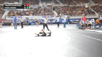 134-D1 Quarterfinal - Siana Carabeo, Mountain View (Marana) High School vs Samantha Villanueva Ramirez, Arizona College Prep