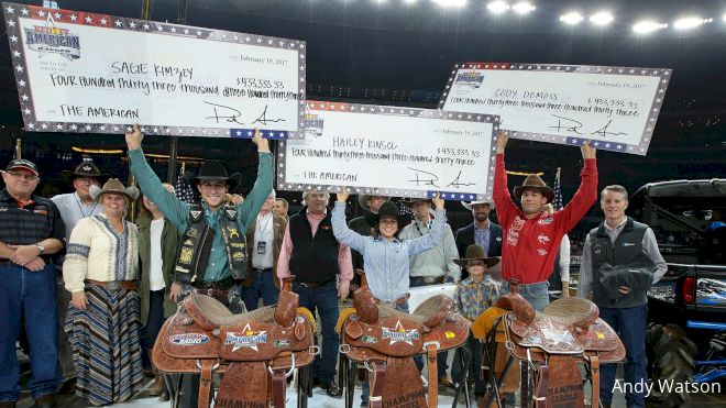 Three Share $1 Million Bonus At World's Richest One-Day Rodeo