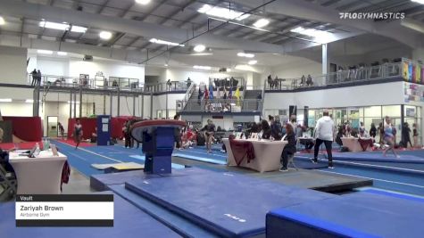 Zariyah Brown - Vault, Airborne Gym - 2021 Region 3 Women's Championships