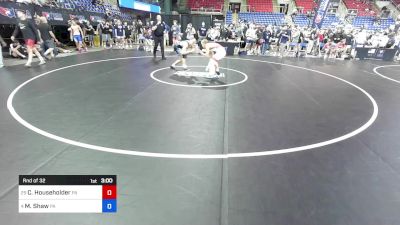 150 lbs Rnd Of 32 - Cole Householder, PA vs Maddox Shaw, PA