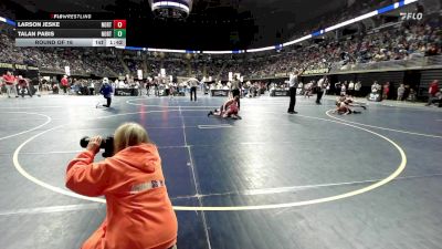 80 lbs Round Of 16 - Larson Jeske, North Star vs Talan Pabis, North Allegheny