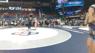 110 lbs Champ. Rd Of 64 - Disney Diaz, Florida vs Julia Duro, New York