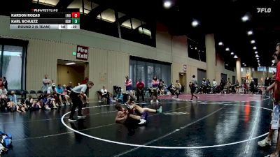 125 lbs Round 3 (6 Team) - Karl Schultz, BS Wrestling vs Karson Rozas, Louisiana Mudbugs