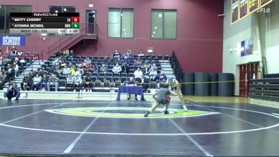 124 lbs Quarterfinal - Betty Cherry, Emmanuel University vs Ayonna McNeil, Mount Olive