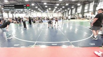 113 lbs Rr Rnd 3 - Oscar Brown, Ghost Ops GT - HSB vs Ethan Bayliss, Indiana Outlaws White - HSB