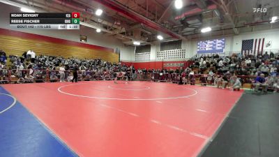 175 lbs Quarterfinal - Noah Sevigny, Kearsarge vs Reese Fischer, Kingswood