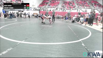 105 lbs Final - Reid Kirby, NGC vs Grady Jones, Cowboy Wrestling Club