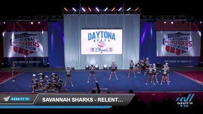 Savannah Sharks - Relentless [2022 L6 Senior - Small Day 1] 2022 NCA Daytona Beach Classic