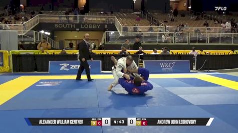 Andrew John Leshovsky vs Alexander William Centner 2025 Pan Jiu Jitsu IBJJF Championship