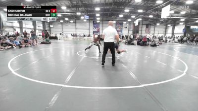 182 lbs Round Of 16 - Sam Harper, NC United vs Micheal Baldwin, Team Shutt