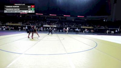 207 lbs Semifinal - Jordan Hunter, UNLV vs Madison Mayes, Utah Tech