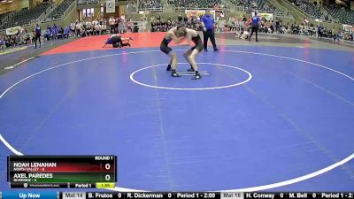 122 lbs Round 1 (4 Team) - Noah Lenahan, North Valley vs Axel Paredes, Riverside