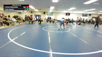 144 lbs Quarterfinal - Kavi Garvey, Fountain Valley vs Lucas Hernandez, Santiago (Corona)