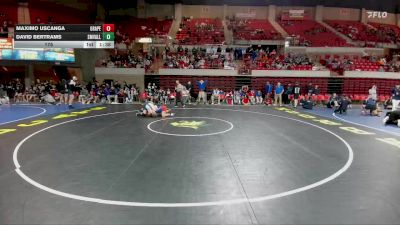 175 lbs Round 2 - Quarters & 1st Wb (16 Team) - Maximo Uscanga, Grapevine vs David Bertrams, Comal Smithson Valley