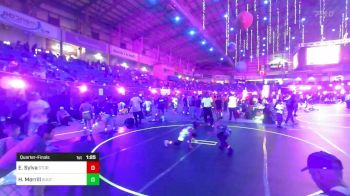 74 lbs Quarterfinal - Eddie Sylva, Sturgis SD vs Hayven Morrill, South Sevier