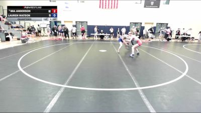 110 lbs Quarters - Mia Anderson, NE vs Lauren Watson, IA