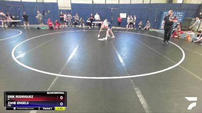 150 lbs Quarterfinal - Erik Rodriguez, IL vs Zane Engels, MN