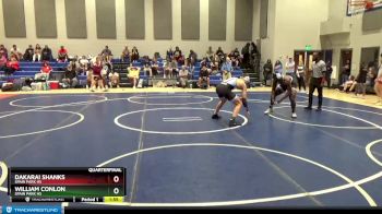 195 lbs Quarterfinal - Dakarai Shanks, Spain Park Hs vs William Conlon, Spain Park Hs