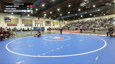 132 Boys Cons. Round 2 - Anthony Kipfer, Rancho Buena Vista vs Jesus Amaya, Escondido