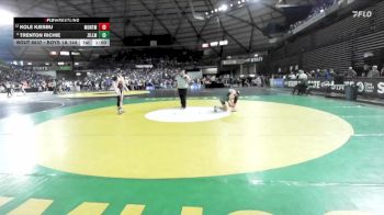 Boys 1A 144 lbs Cons. Round 5 - Kole Kjesbu, Montesano vs Trenton Richie, Zillah