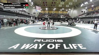 138 lbs Round Of 32 - Dustin Duran-villarreal, Cornerstone Christian School vs Robert Leeds, Germantown Academy