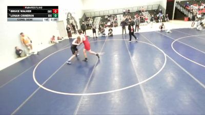 190 lbs Cons. Semi - Bruce Walker, Defiant Wrestling Club vs Logan Cisneros, Brothers Of Steel