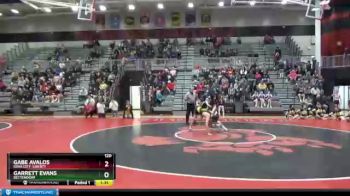 120 lbs Quarterfinal - Gabe Avalos, Iowa City, Liberty vs Garrett Evans, Bettendorf