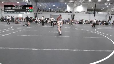 138 lbs Round 4 (6 Team) - Dawson Wojtaszczyk, Mat Assassins Black vs Silas Brobst, Terps Xtreme