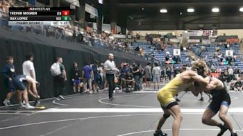 149 lbs Champ. Round 2 - Trevor Mogren, University Of Saint Mary (KS) vs Dax Lopez, Oklahoma City