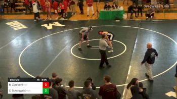 Prelims - Brandon Zaniboni, Carver vs Colby Stasiowski, Plymouth South