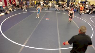 113 lbs Cons. Round 2 - Gavin Rau, Barbarian Wrestling Club vs Jayce Gruber, Pursuit Wrestling
