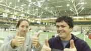 We're Here At The Big 12 Indoor Championship
