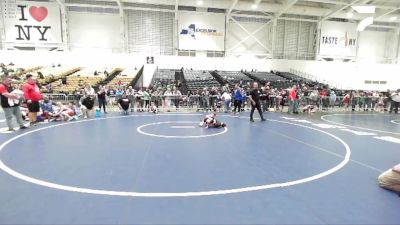 54 lbs Cons. Semi - Daphne Twoguns, Gowanda Wrestling vs Brycen Bialaszewski, Club Not Listed