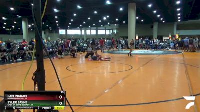 75 lbs Semis & Wb (16 Team) - Syler Sayne, East TN Bomb Squad vs Sam Ingram, Morris Fitness