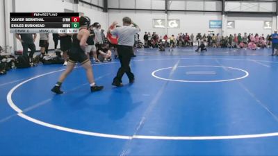 106 lbs Allday - Xavier Bernthal, OTM WALTERS WRESTLING vs Skiles Burkhead, MAT RATS WRESTLING CLUB