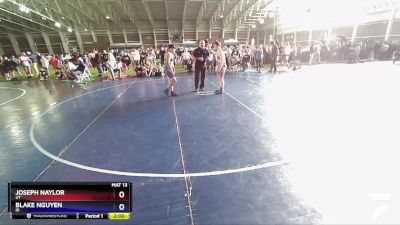 187 lbs Quarterfinal - Joseph Naylor, UT vs Blake Nguyen, ID