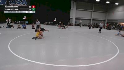 96 lbs Champ. Rd Of 64 - Mark Crimmins, Sebolt Wrestling Academy vs Lorenzo Lovato, Summit Wrestling Academy
