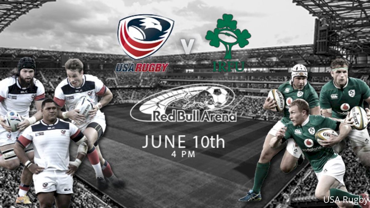 USA Rugby Eagles To Host Ireland At Red Bull Arena