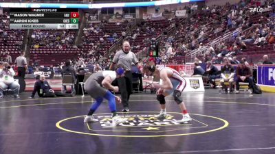 145 lbs First Round - Mason Wagner, Faith Christian vs Aaron Ickes, Chestnut Ridge
