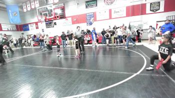 43-46 lbs Rr Rnd 3 - Baker Hyso, Jay Wrestling Club vs Carsen Lacy, Wyandotte Youth Wrestling
