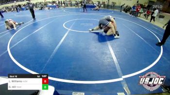 195 lbs Round Of 16 - Landon Williams, Husky Wrestling Club vs Gavin Hill, Team Choctaw