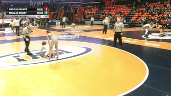 2A 106 lbs Cons. Round 3 - Angelo Parker, Rock Island (H.S.) vs Thomas Emery, Arlington Heights (St. Viator)